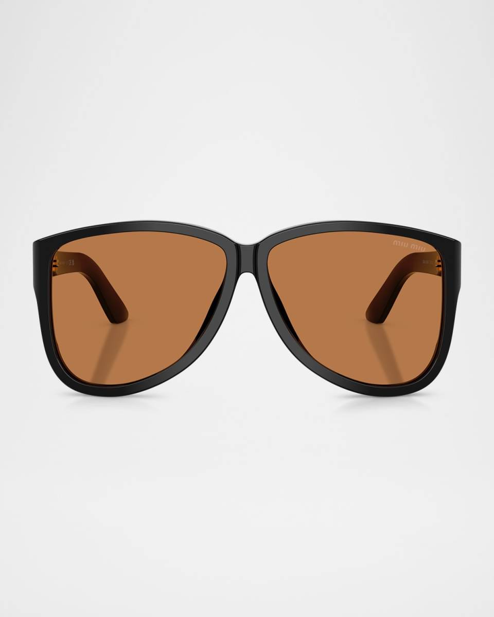 Acetate Aviator Sunglasses